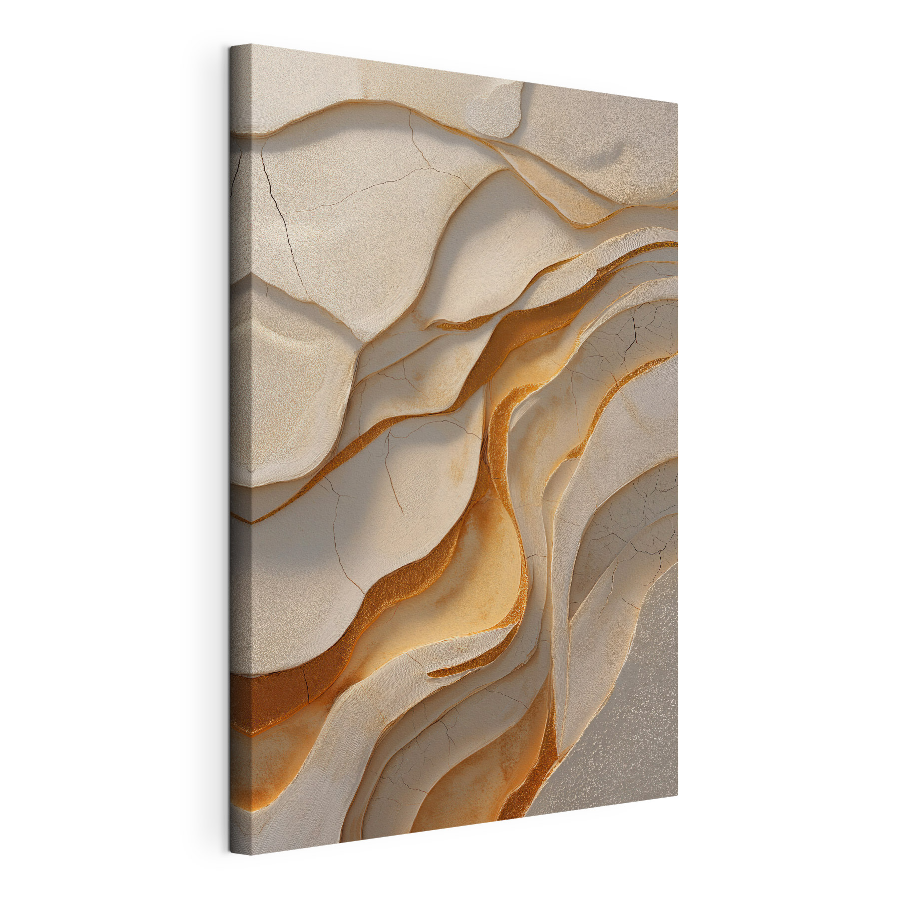 Waves of layered texture and color Waves of layered texture and color