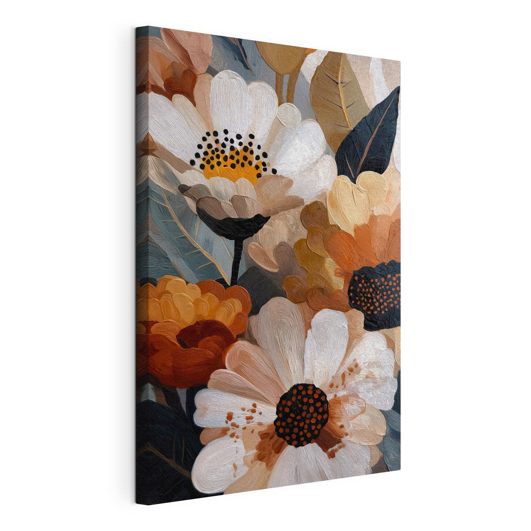 Vibrant blossoms in warm hues Vibrant blossoms in warm hues