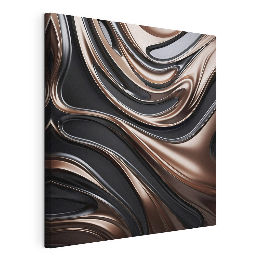 Flowing lines in contrasting tones Flowing lines in contrasting tones