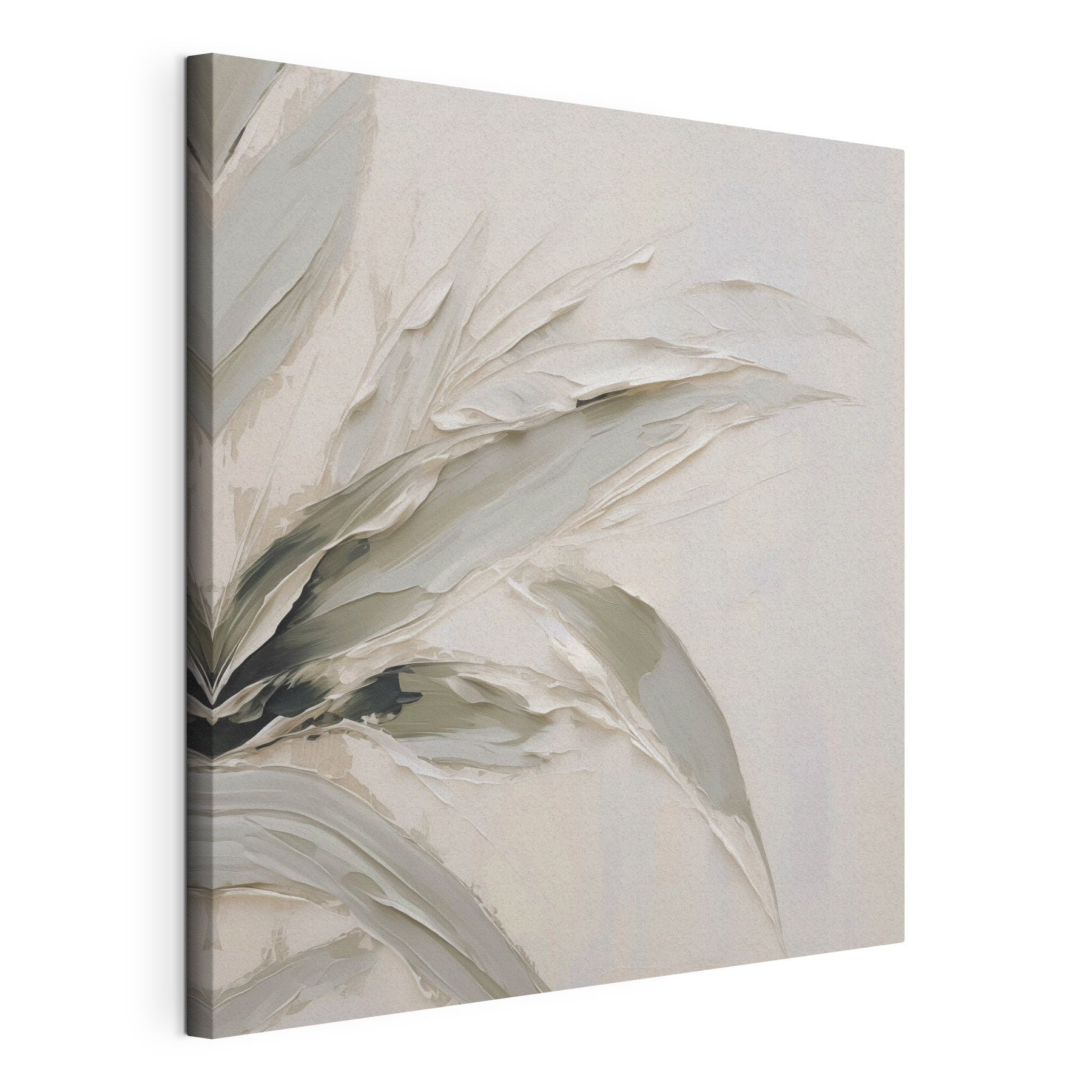 Elegant leaves in soft tones