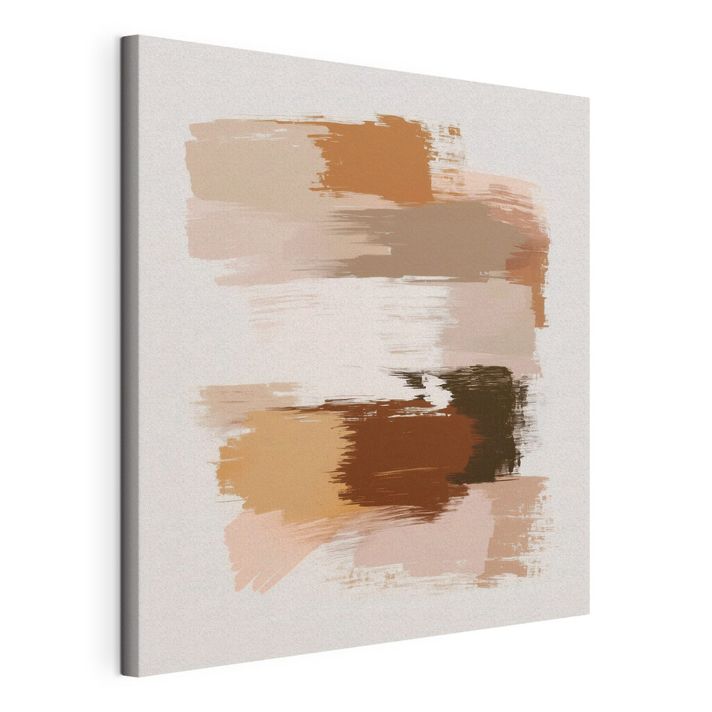 Abstract brush strokes in soft hues Abstract brush strokes in soft hues