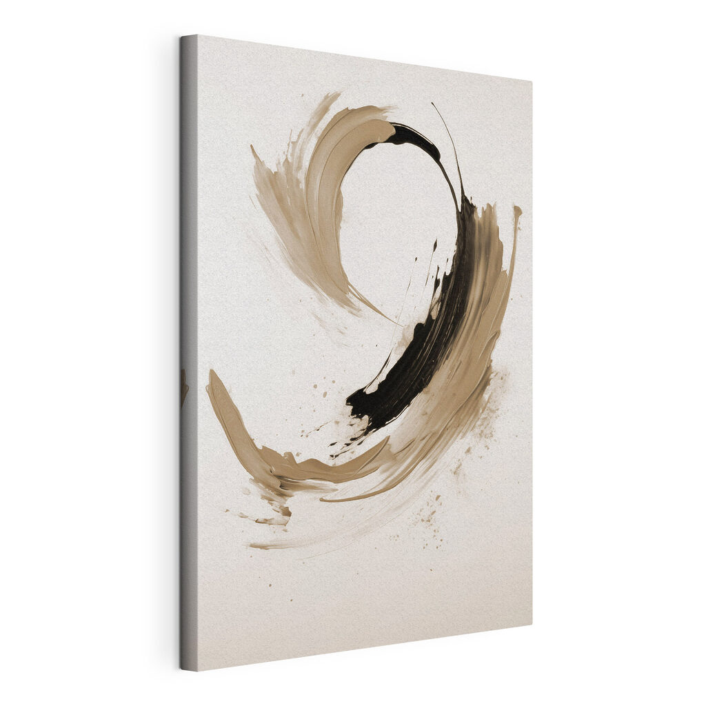 Black and tan brushstrokes Black and tan brushstrokes