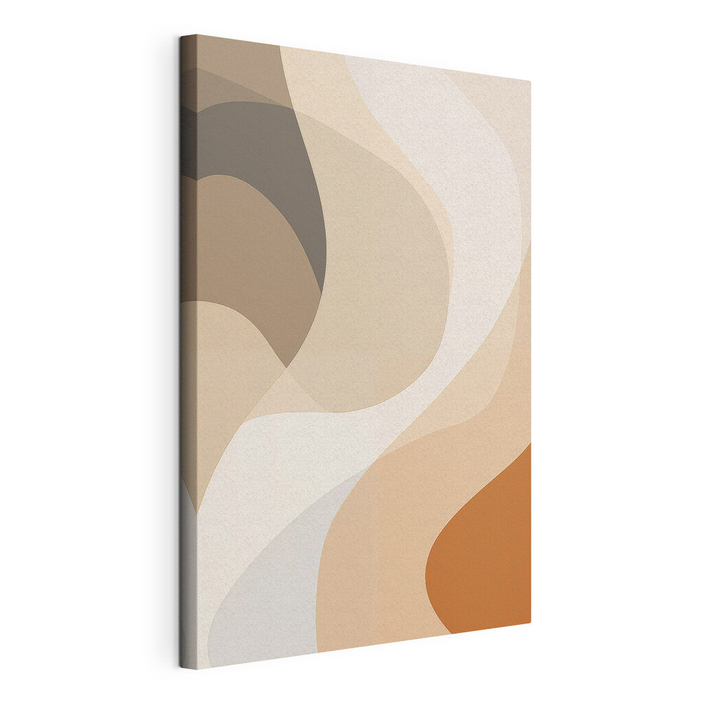 Soft curves in neutral tones