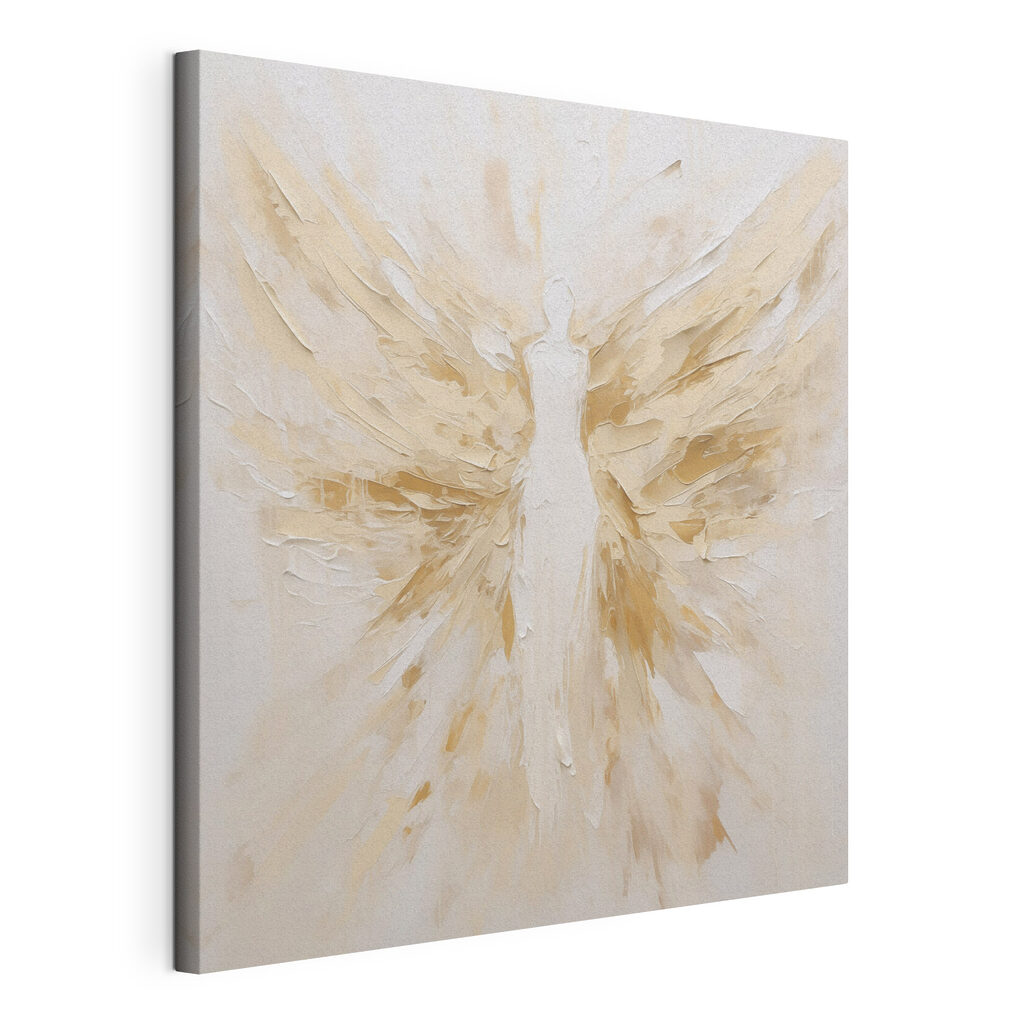 Painting of a woman with wings Painting of a woman with wings