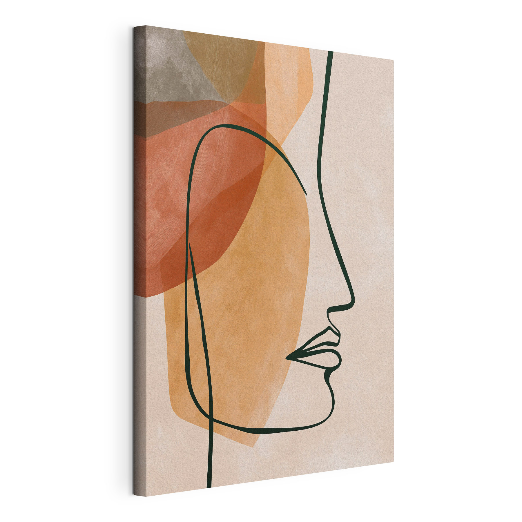 Drawing of a woman's face Drawing of a woman's face