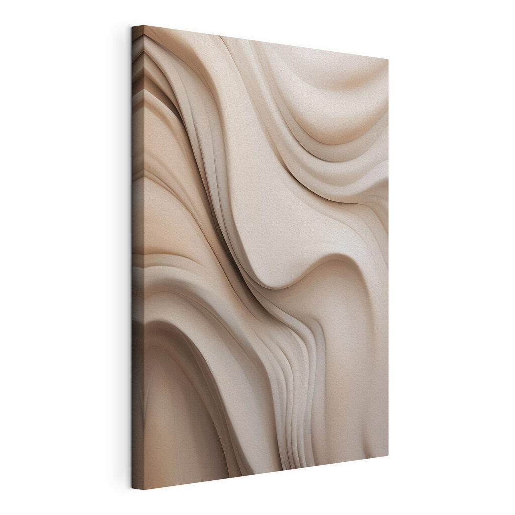 Flowing waves of soft hues