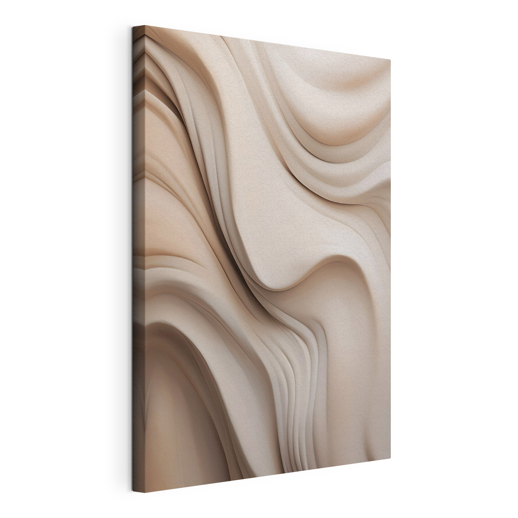 Flowing waves of soft hues