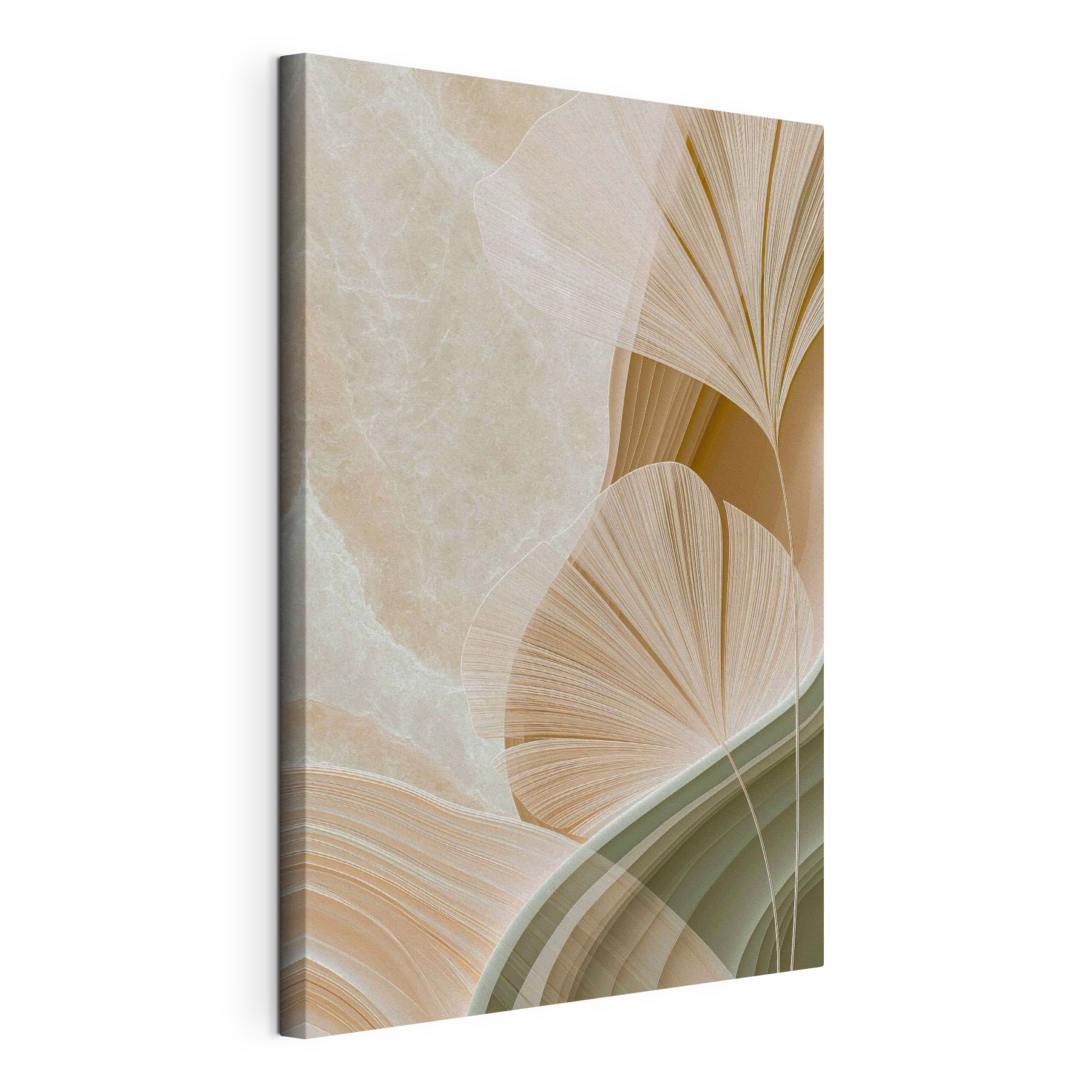 Soft curves and gentle hues blend together