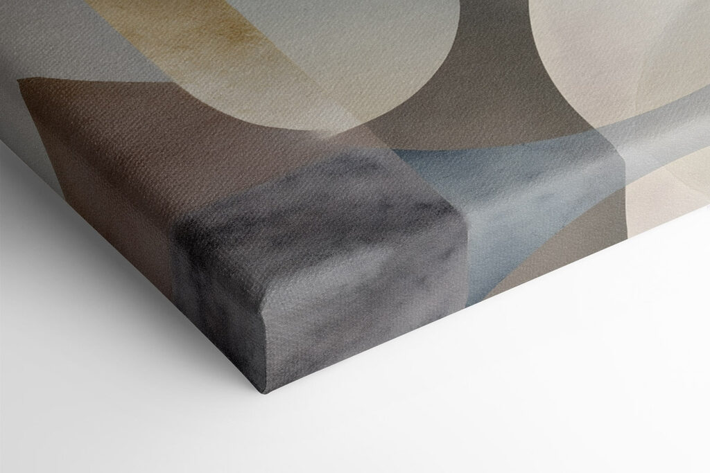 Soft shapes in calming hues Soft shapes in calming hues