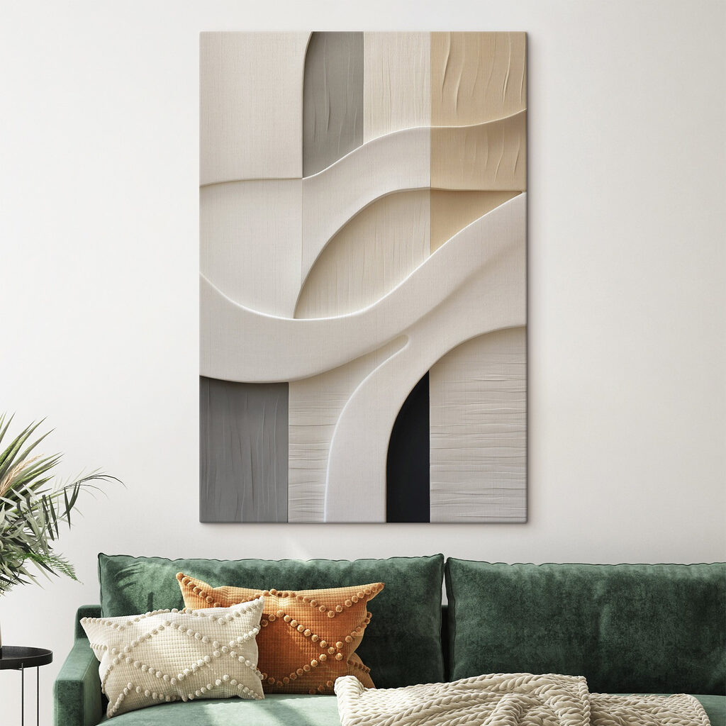 White and brown wall White and brown wall
