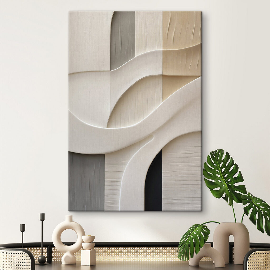 White and brown wall White and brown wall