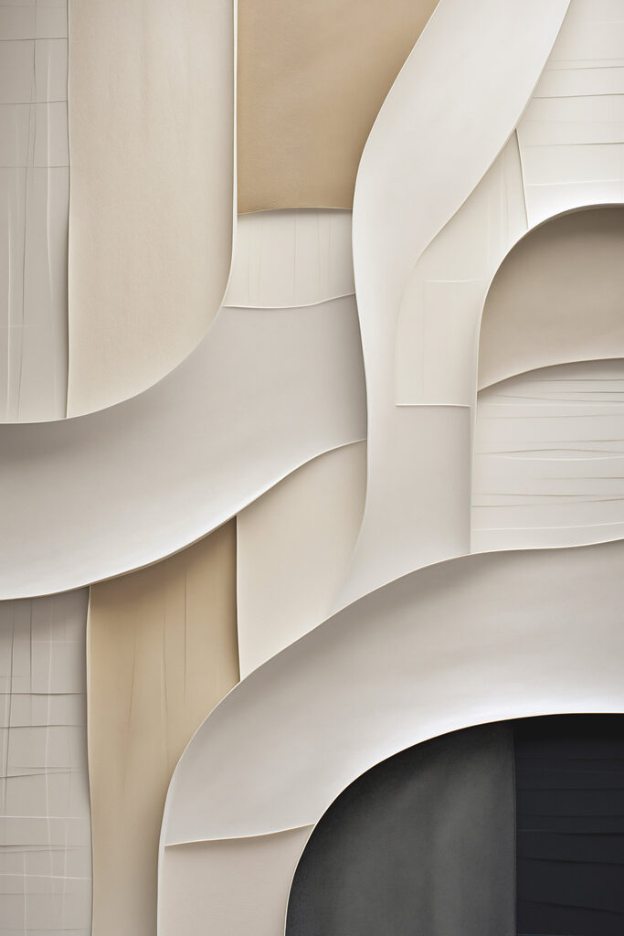 White and brown wall White and brown wall