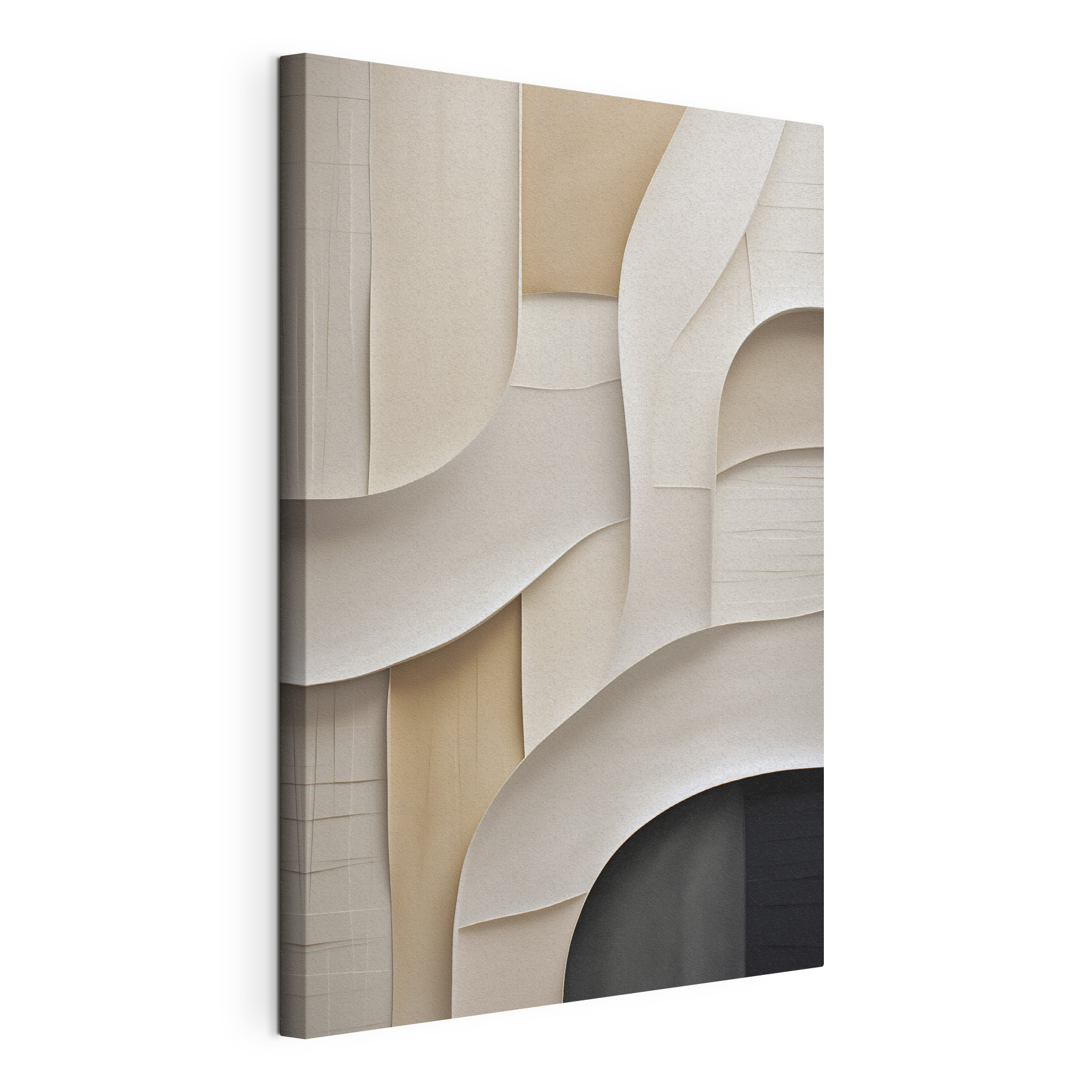 White and brown wall White and brown wall
