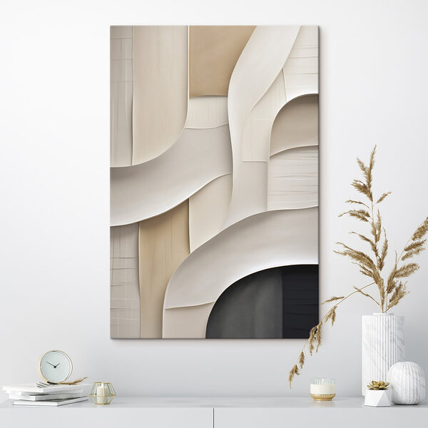 White and brown wall White and brown wall