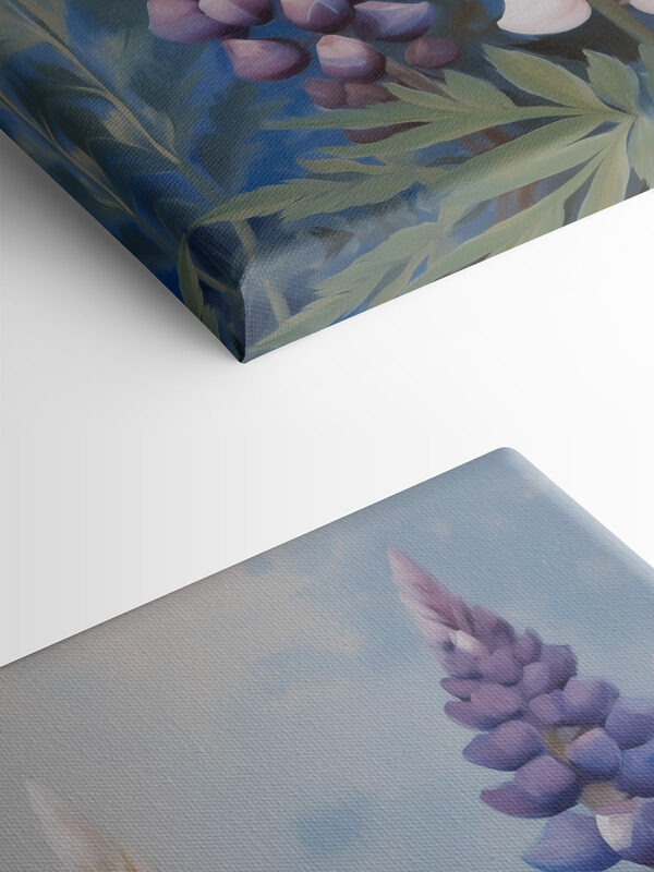 Lush lupins in soft pastel hues Lush lupins in soft pastel hues