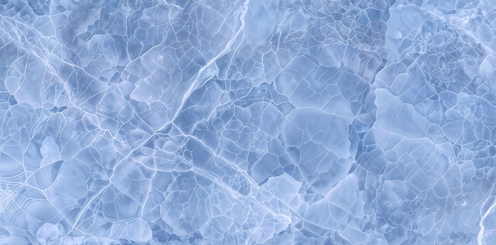 Blue and white cracked surface Blue and white cracked surface