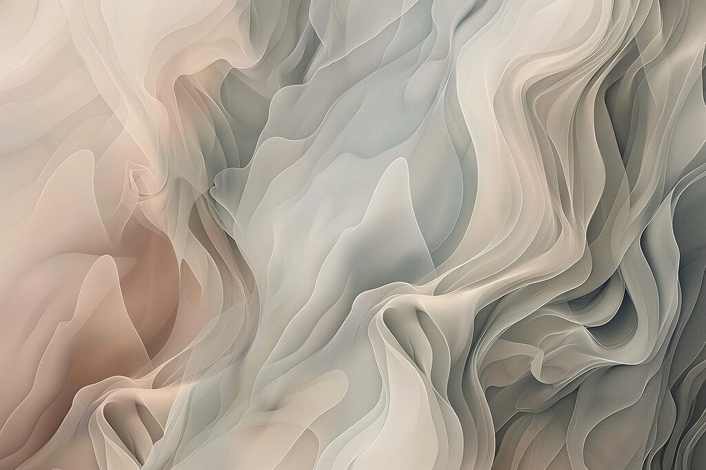 Ethereal waves in soft hues Ethereal waves in soft hues