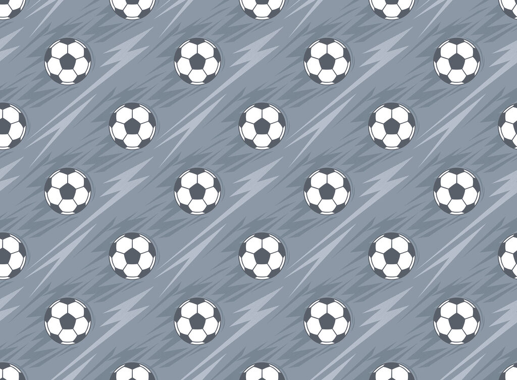 Pattern of football balls Pattern of football balls