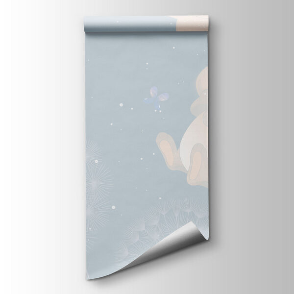 Wallpaper with cartoon animals