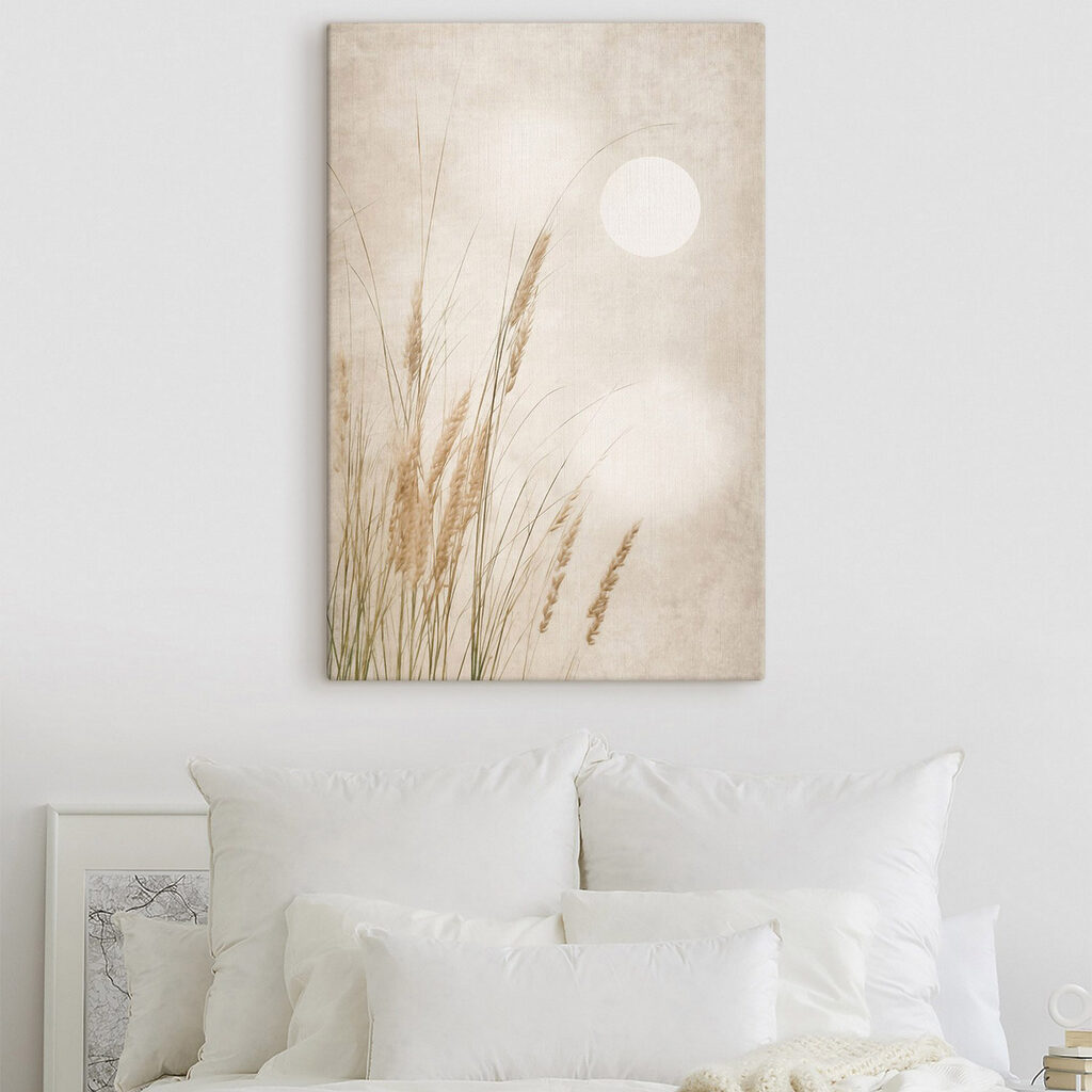 Gentle grasses in soft light