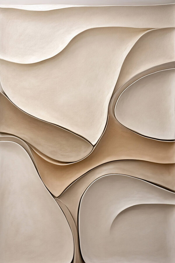 Gentle curves in soft tones