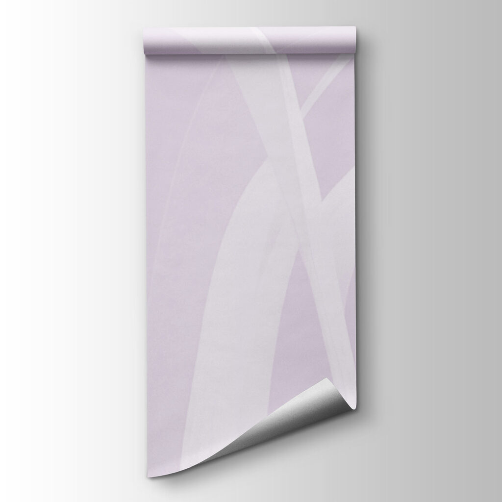 White and purple background