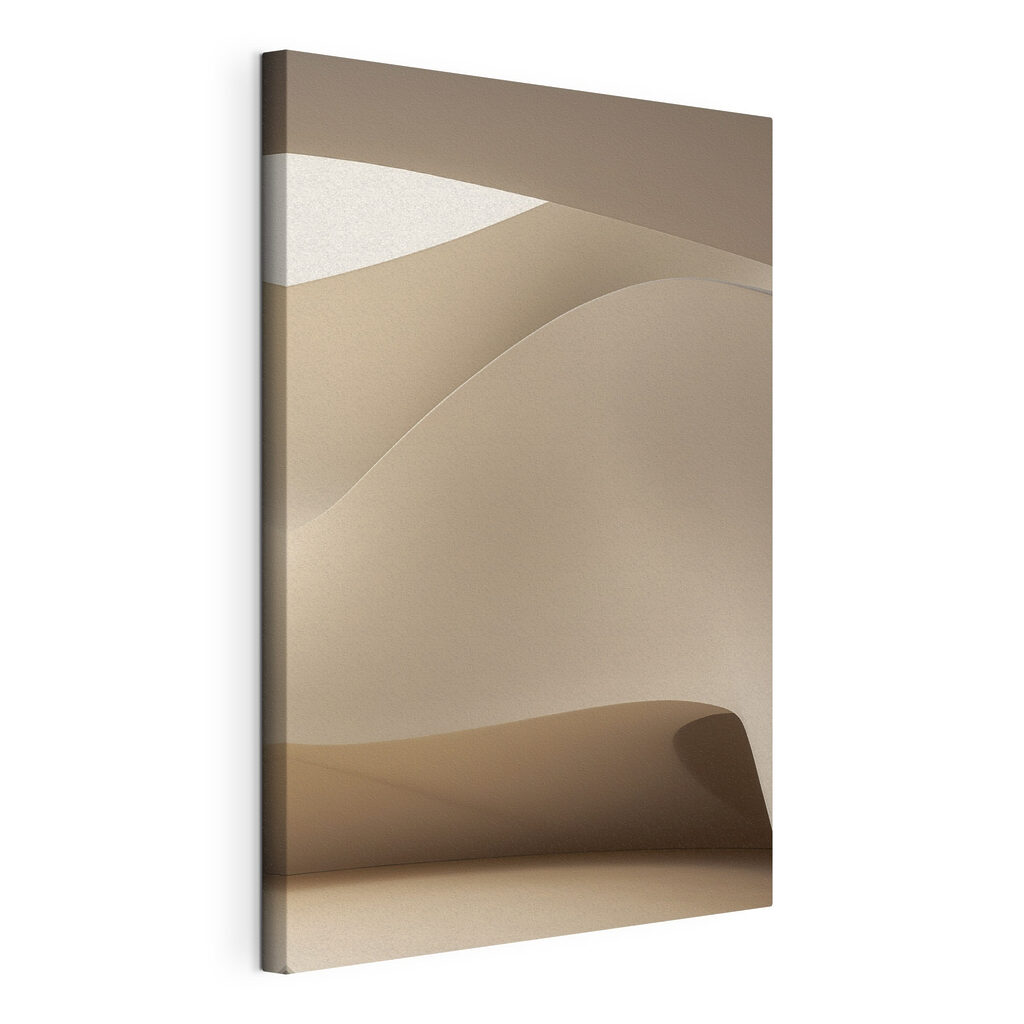 White paper with a curved edge