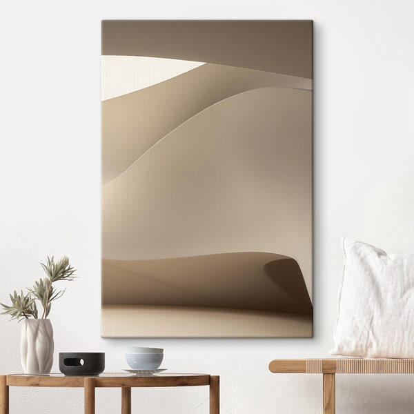 White paper with a curved edge