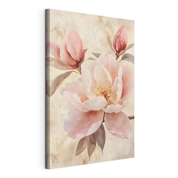 Delicate petals in soft hues