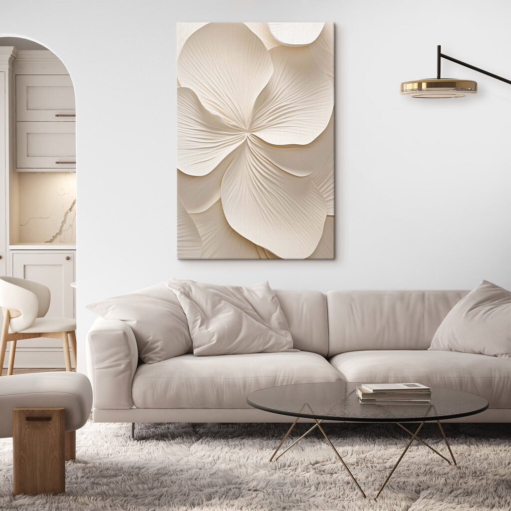 Soft, elegant floral texture design