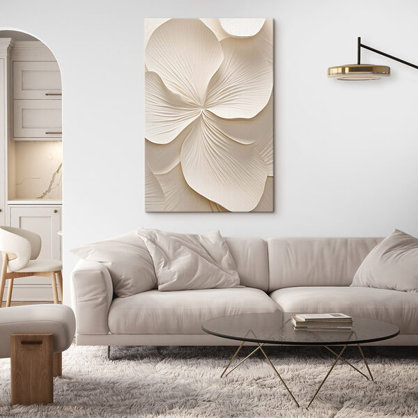 Soft, elegant floral texture design