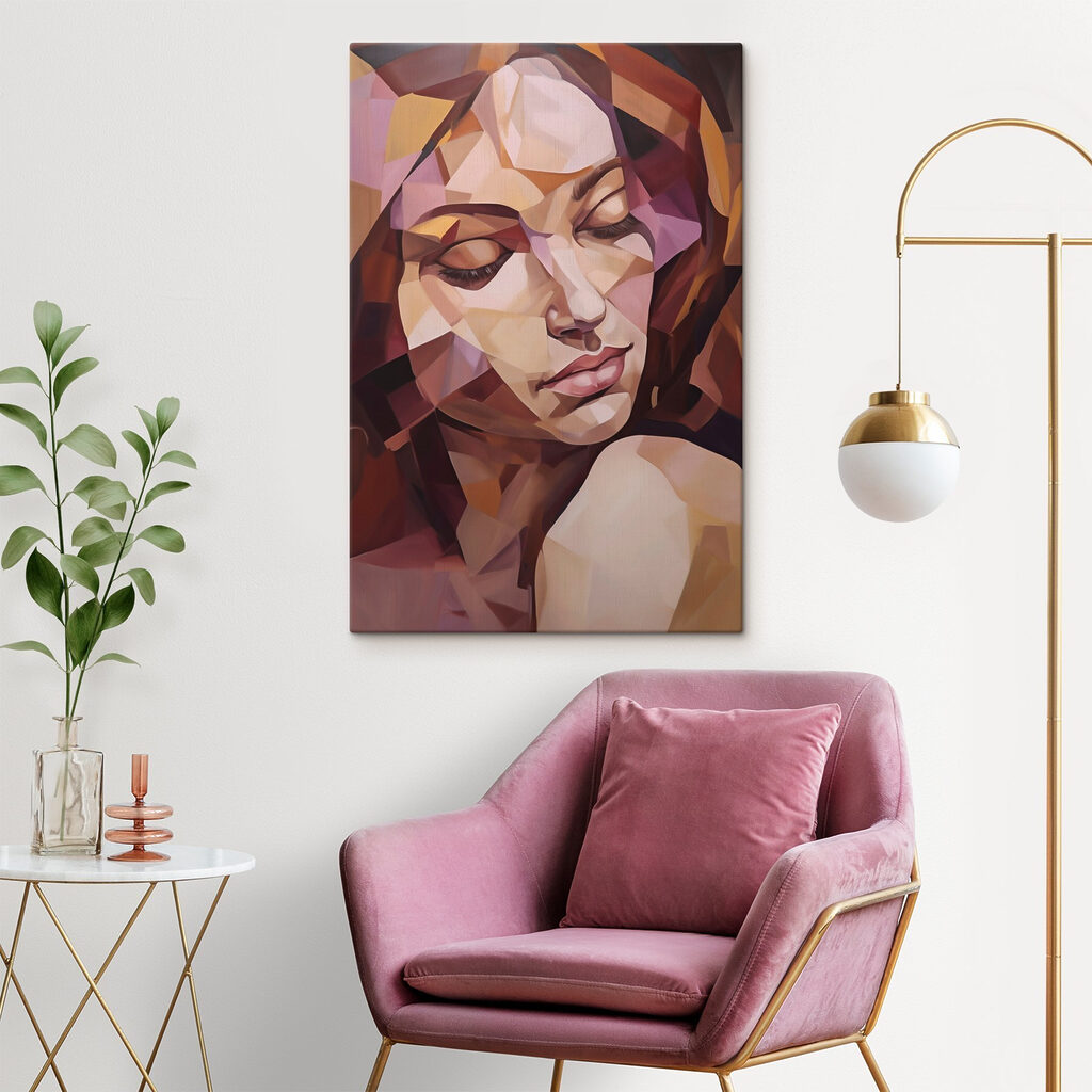 - Abstract beauty in soft hues - Abstract beauty in soft hues