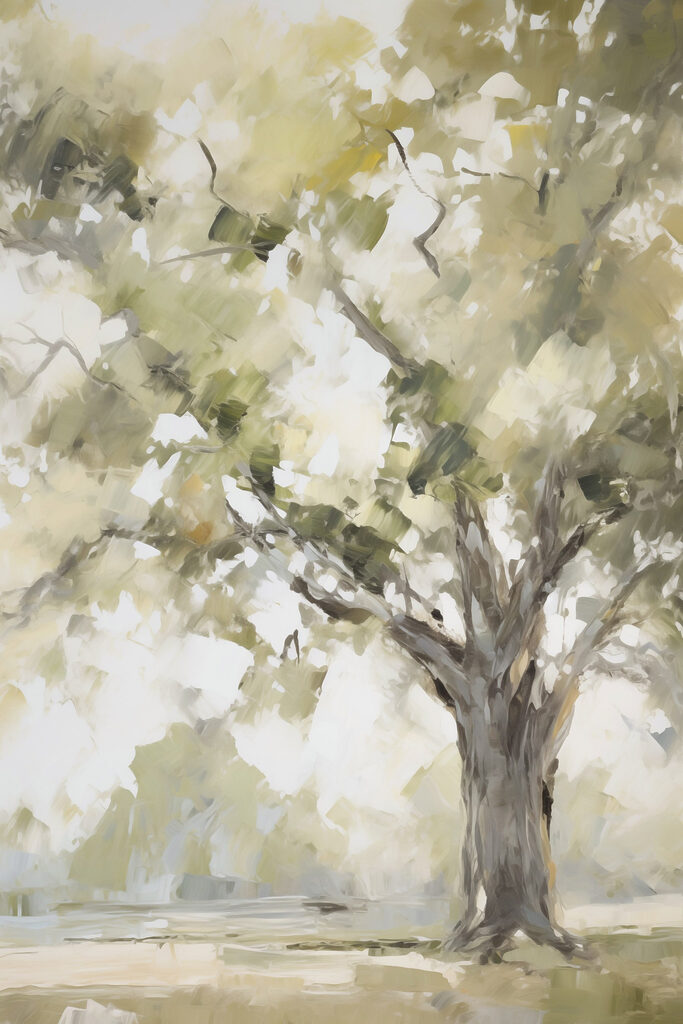 Painting of a tree