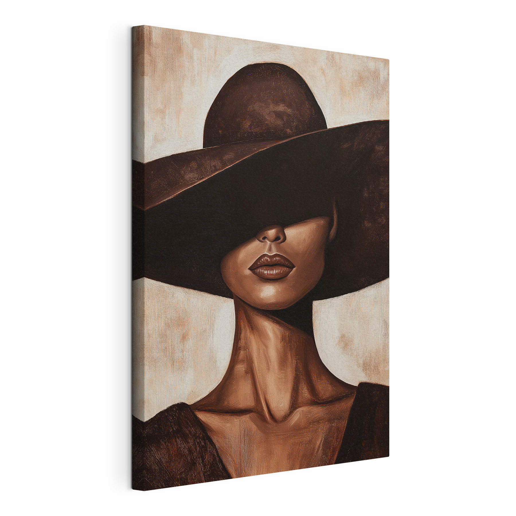 Woman wearing a hat