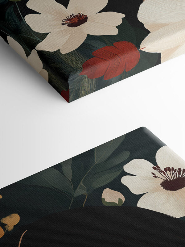 - Serene beauty among blooming flowers - Serene beauty among blooming flowers