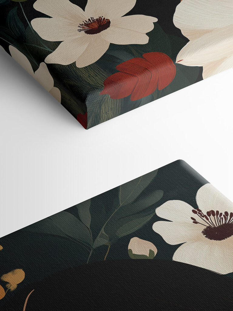 - Serene beauty among blooming flowers - Serene beauty among blooming flowers