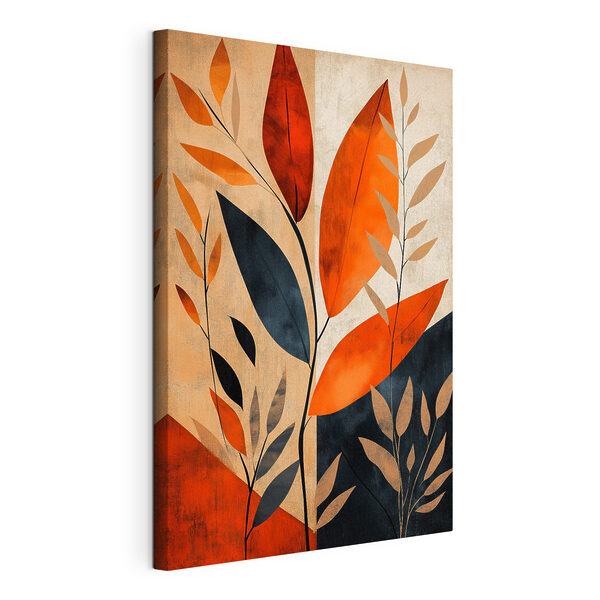 Painting of leaves and branches Painting of leaves and branches