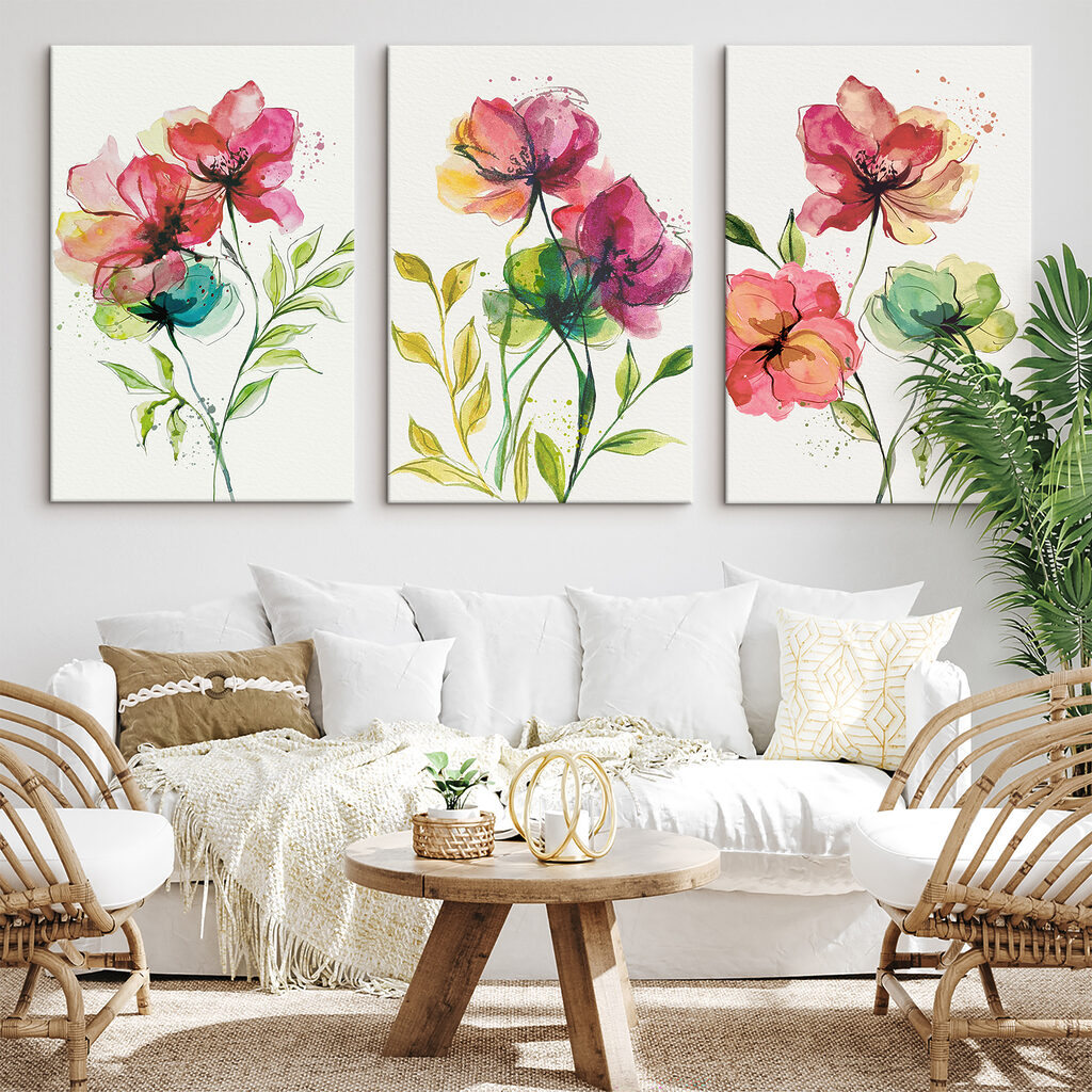 Collage of flowers