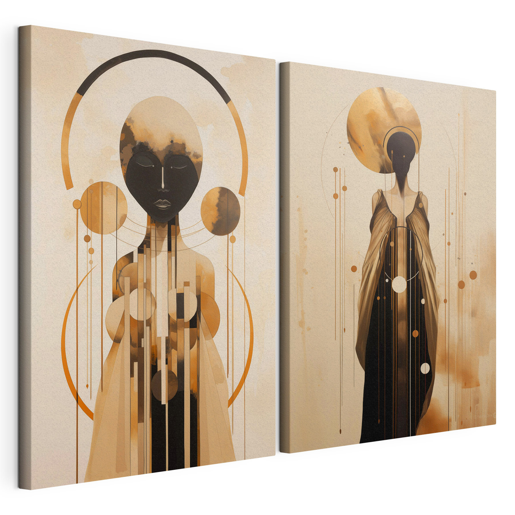Ethereal forms in harmonious composition Ethereal forms in harmonious composition