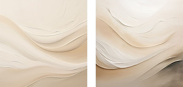 Soft hues blend in gentle waves