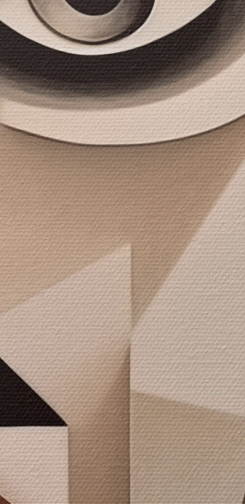 Couple of paintings of a man and woman