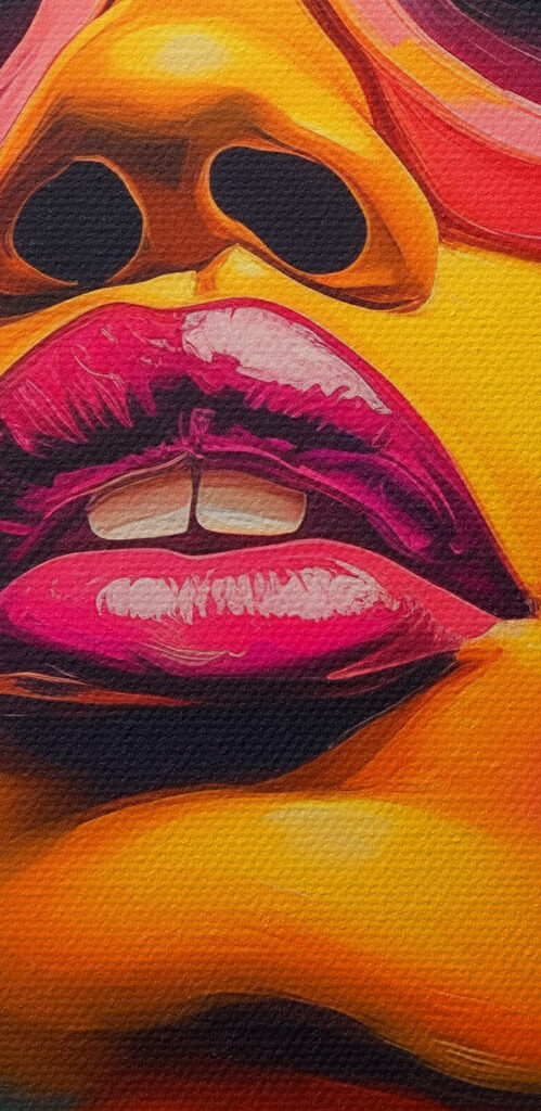 Woman with pink sunglasses