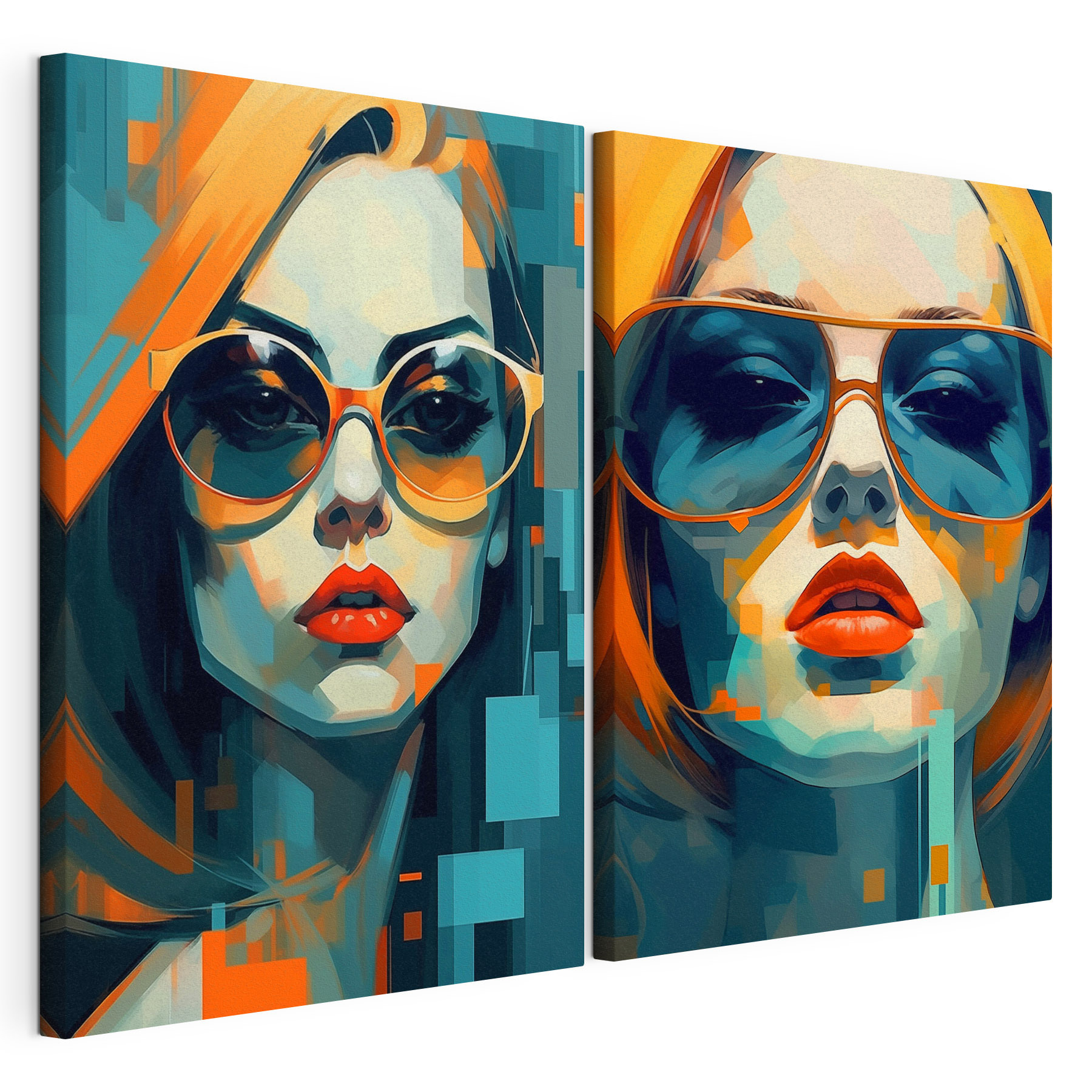 Woman wearing sunglasses