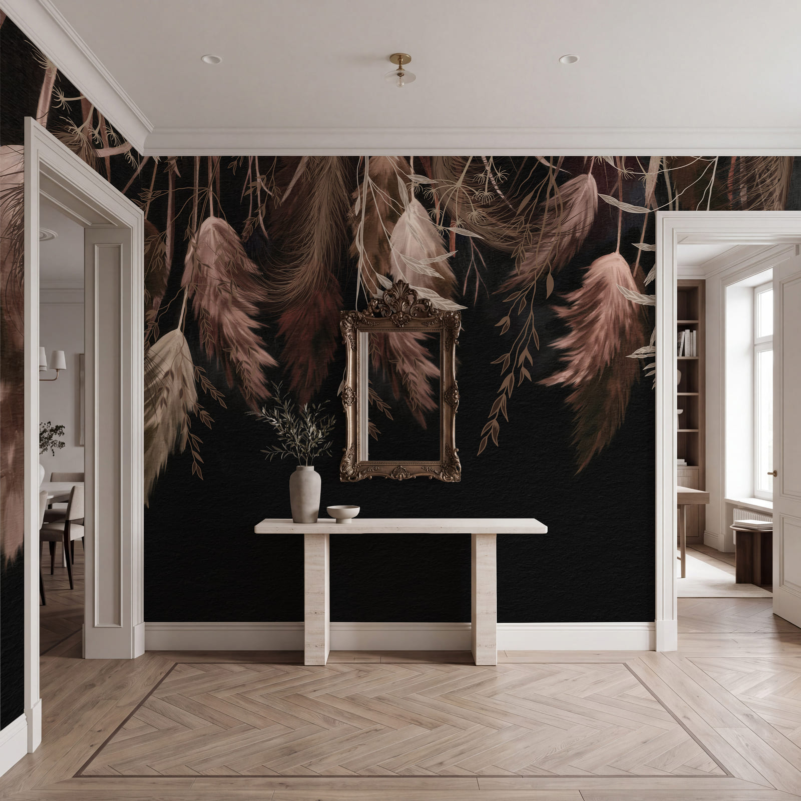 Elegáns lombozat lágy színekben Elegáns lombozat lágy színekben