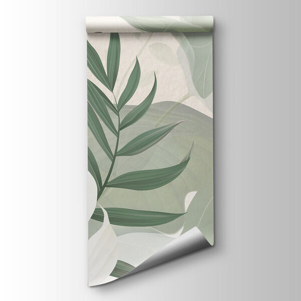 Soft leaves in tranquil tones