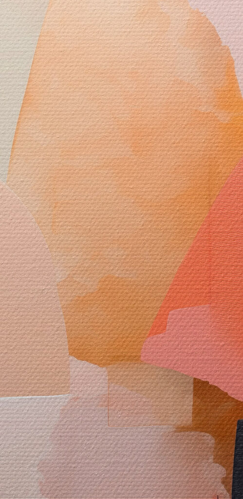 Collage of different colors of paper
