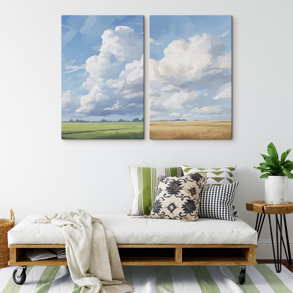 Comparison of a landscape