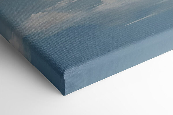 Blue sky with white clouds