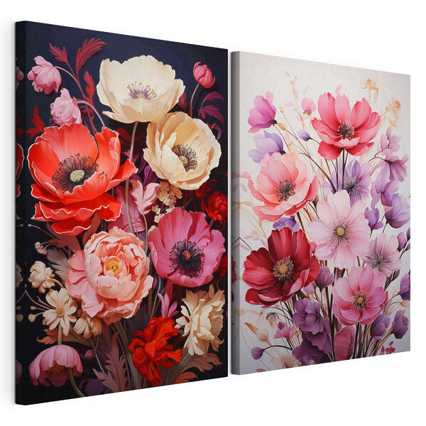 Collage of flowers