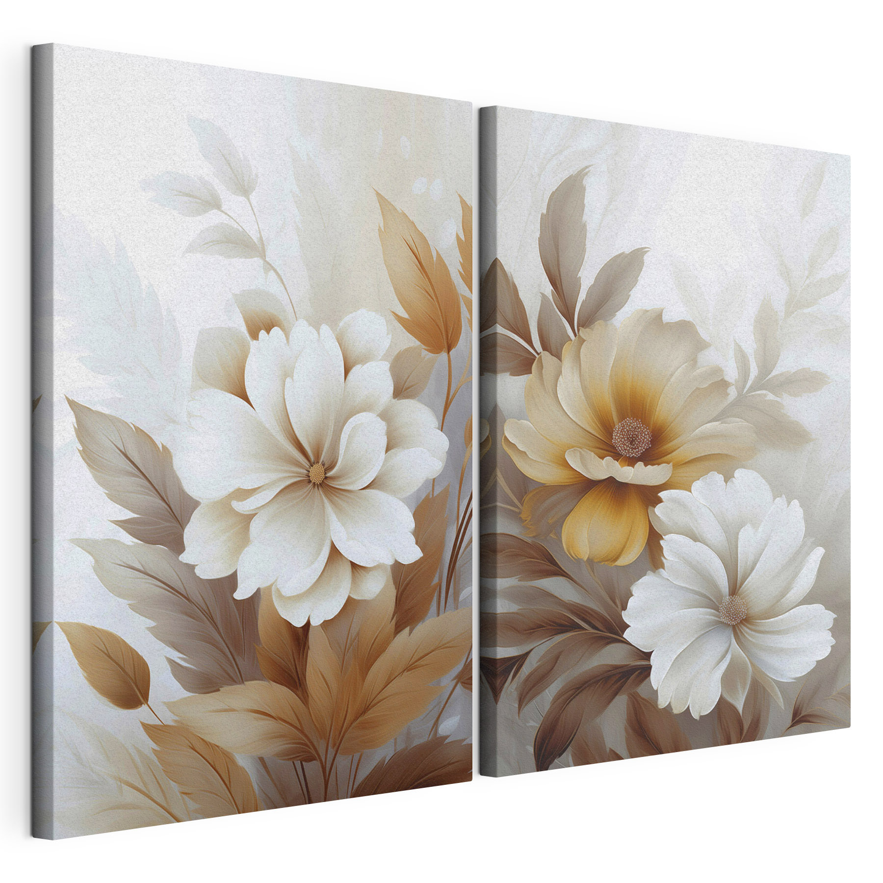 Soft floral elegance in muted tones Soft floral elegance in muted tones